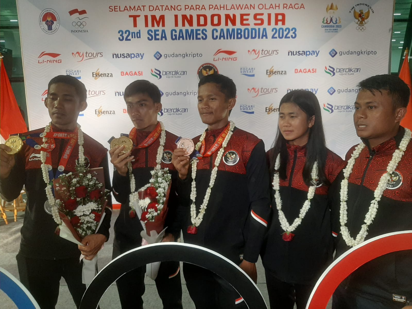 Tiba di Tanah Air, Tim Balap Sepeda MTB Indonesia Tatap Asian Games 