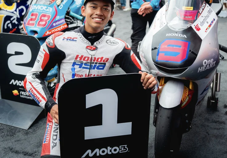 Veda Ega Catatkan Sejarah Usai Raih Pole Position Moto3 Australia 2026