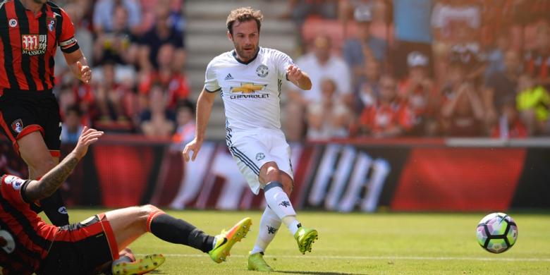 Juan Mata Sukses Buat Mou Terpukau