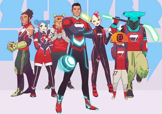 Jadi Superhero, Cristiano Ronaldo Pimpin Striker Force 7