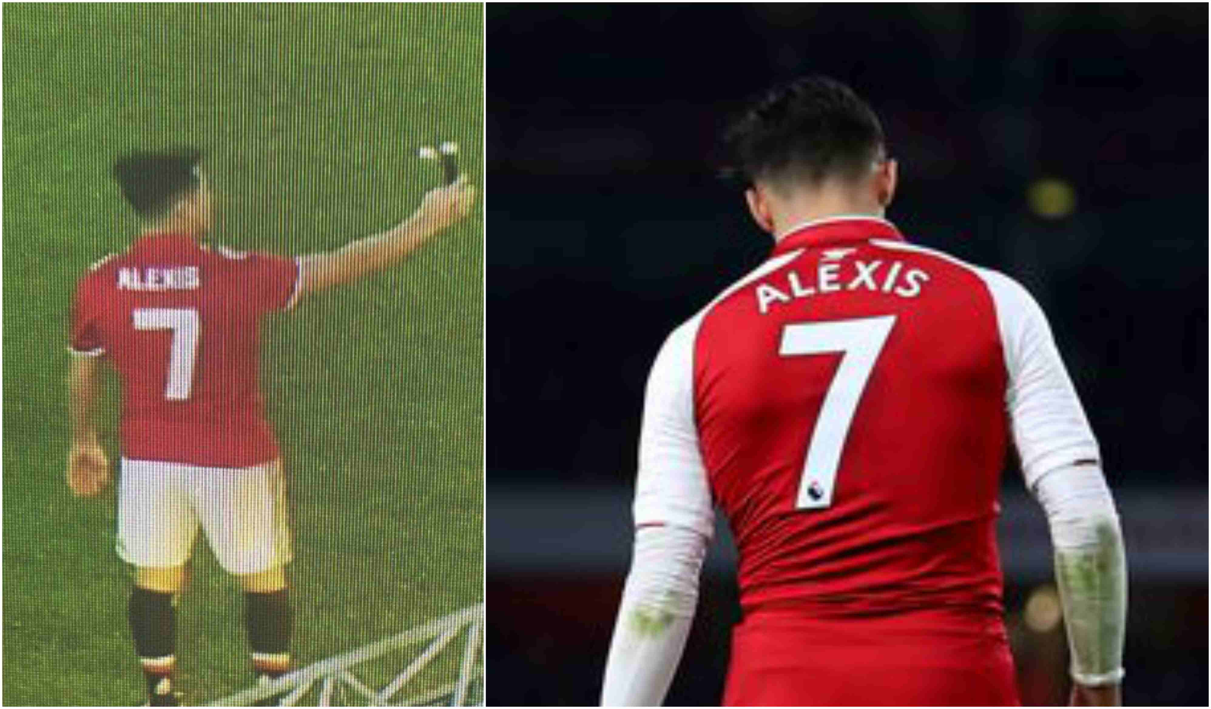 Bocor, Foto Pertama Alexis Sanchez Berkostum Manchester United