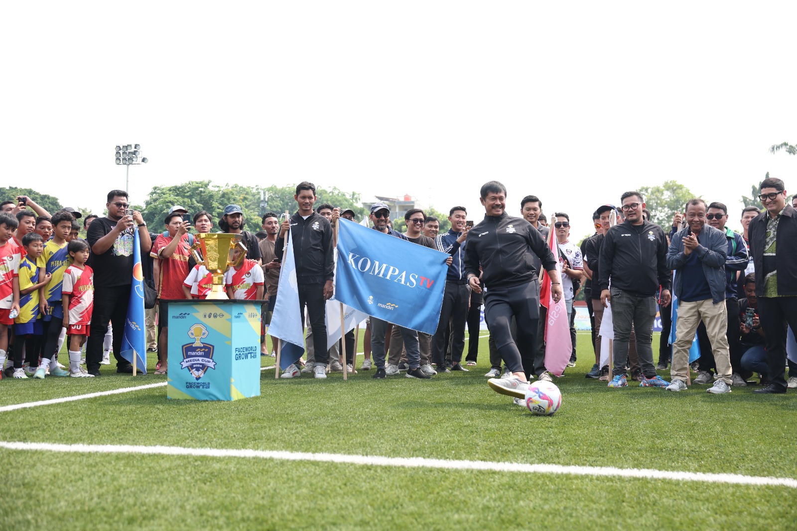 Sepak Mula Indra Sjafri Tandai Dimulainya Media Cup 2024