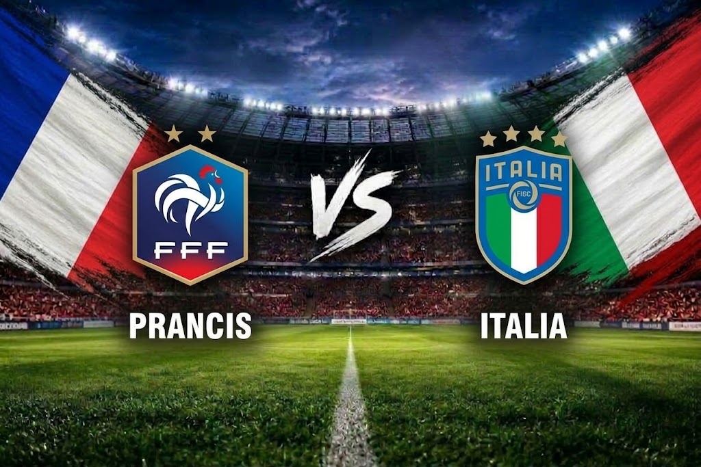 Cara Menonton dan Link Streaming Prancis vs Italia, Live Gratis di RCTI