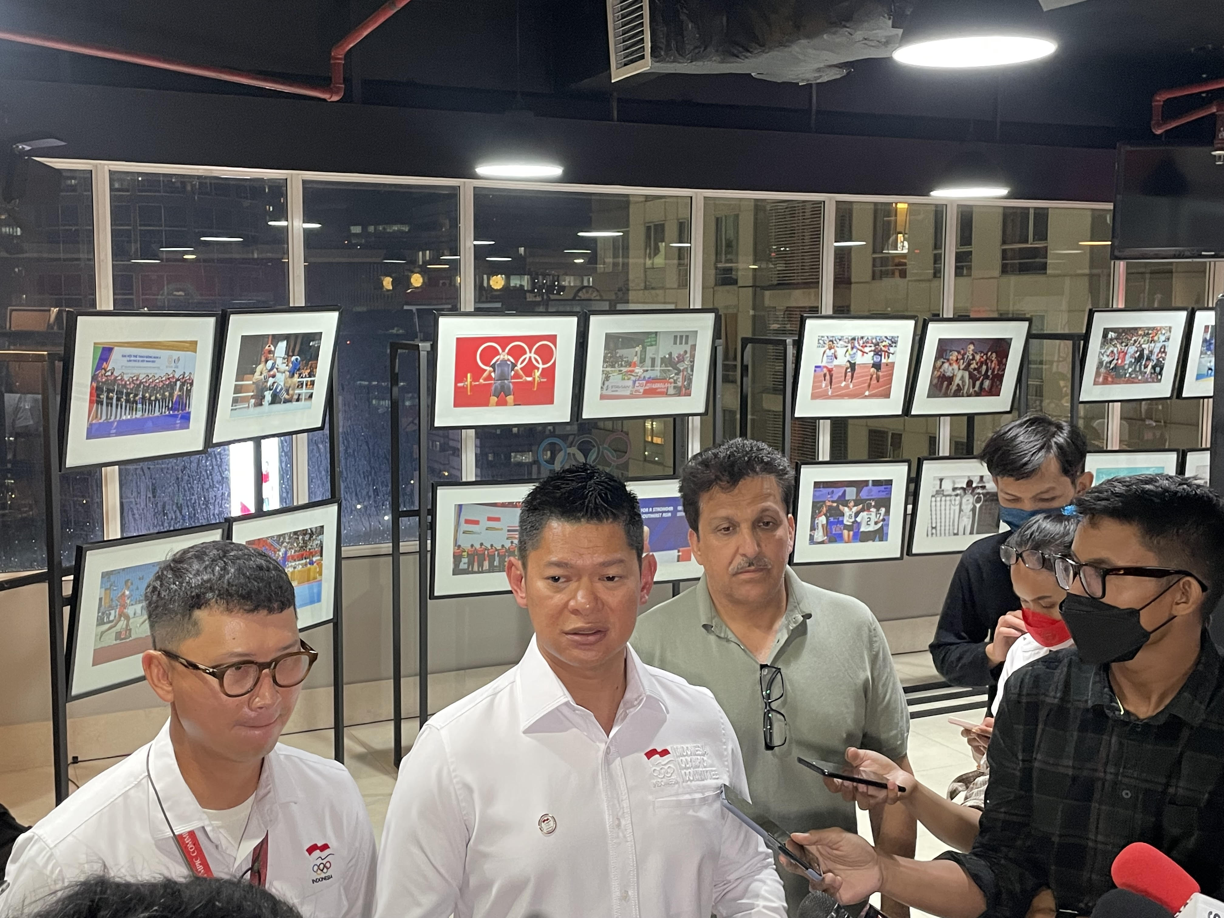 NOC Gelar Pameran Foto sekaligus Terima Delegasi ANOC untuk World Beach Games 2023