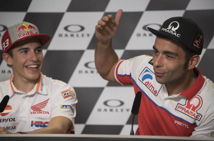 Jelang MotoGP Austin: Petrucci Nilai Pembalap Bakal Kesulitan, Kecuali Marquez
