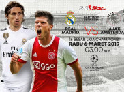 Prediksi Real Madrid Vs Ajax Amsterdam: De Godenzonen Bisa Tambah Penderitaan Los Blancos