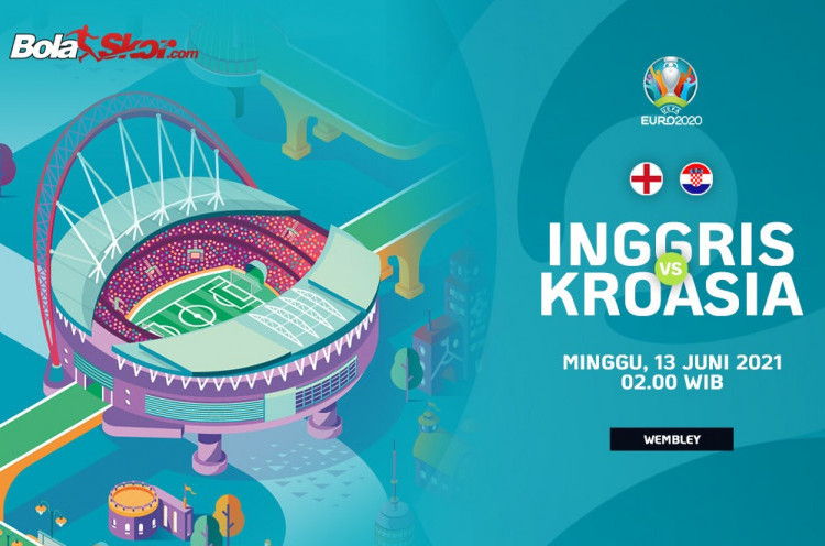 Piala Eropa 2020: Sederet Fakta Menarik Jelang Laga Inggris Vs Kroasia