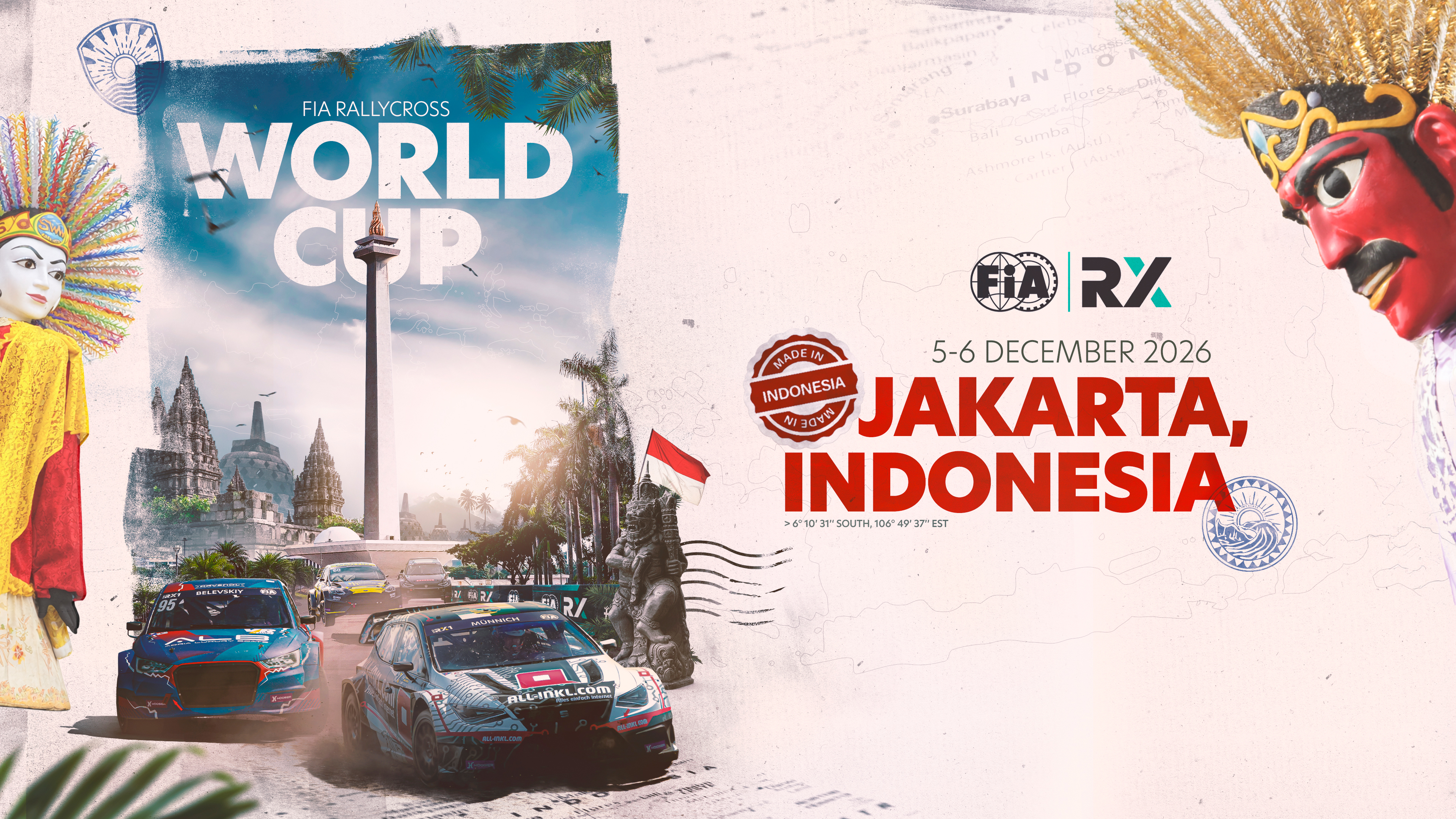 Bangga! Indonesia Jadi Tuan Rumah FIA Rallycross World Cup Pertama di Dunia
