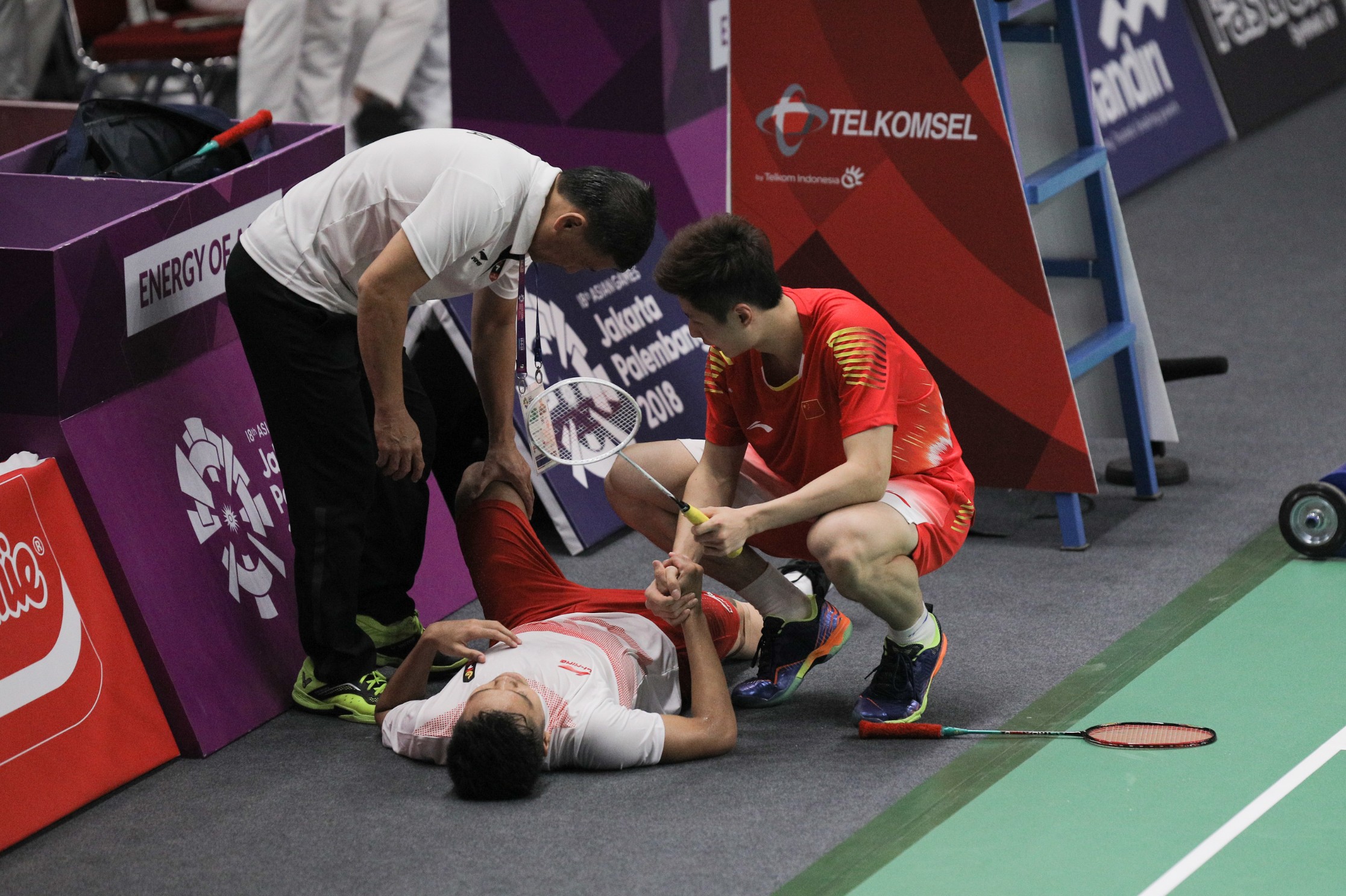 Shi Yu Qi Doakan Anthony Ginting Cepat Sembuh