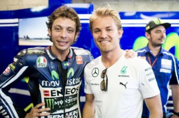 Nico Rosberg Ikut Heran dengan Motivasi Valentino Rossi Tetap Membalap di Usia 41 tahun