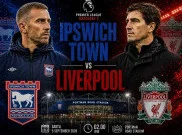 Prediksi Skor dan Link Live Streaming Ipswich Town vs Liverpool: The Reds Berburu Kemenangan Perdana