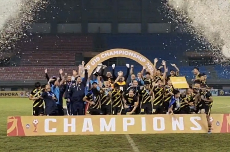 Piala AFF U-19 2022: Malaysia Juara, Vietnam Peringkat Ketiga