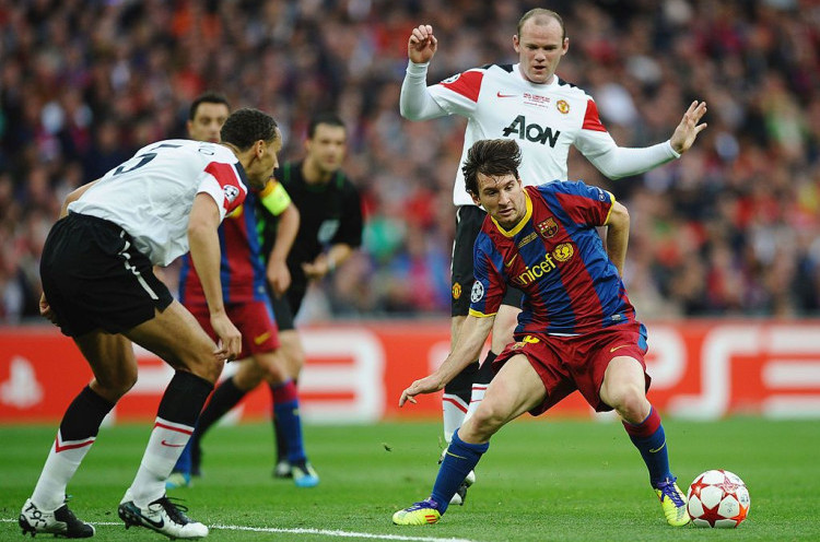 Pesona Messi dan Barcelona buat Rooney Tergoda Khianati MU