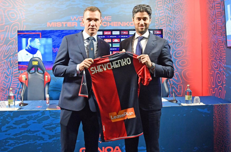 Latih Genoa, Shevchenko Minta Bantuan AC Milan