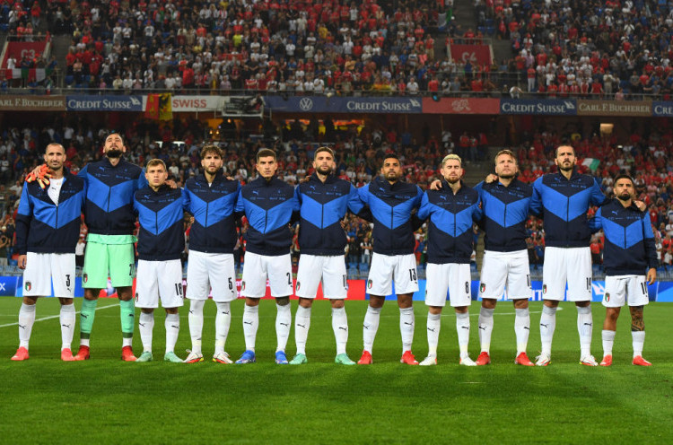 Kualifikasi Piala Dunia 2022: Timnas Italia Ukir Rekor Bersejarah Dunia