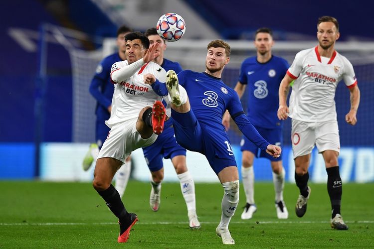 Pelatih Sevilla Ngeri Hadapi Buasnya Lini Depan Chelsea