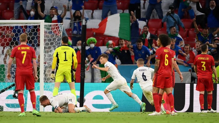 Piala Eropa 2020: Gol Pertama Italia yang Disesalkan Belgia