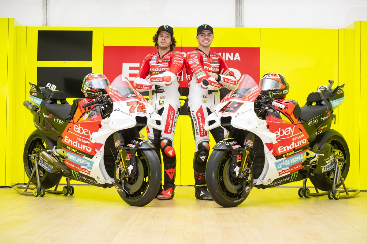 MotoGP Indonesia 2024: Tim VR46 Racing Tampil dengan Warna Merah-Putih