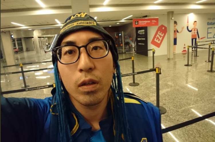 Kisah Miris Fans Jepang: Tempuh Perjalanan 33 Jam, Gagal Nonton Superclasico