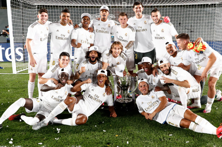 8 Alasan Real Madrid Juara LaLiga 2019-2020