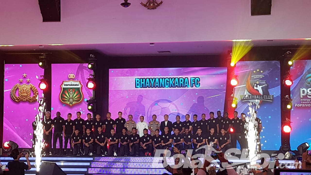 Ini Skuat Bhayangkara FC untuk Liga 1 2020