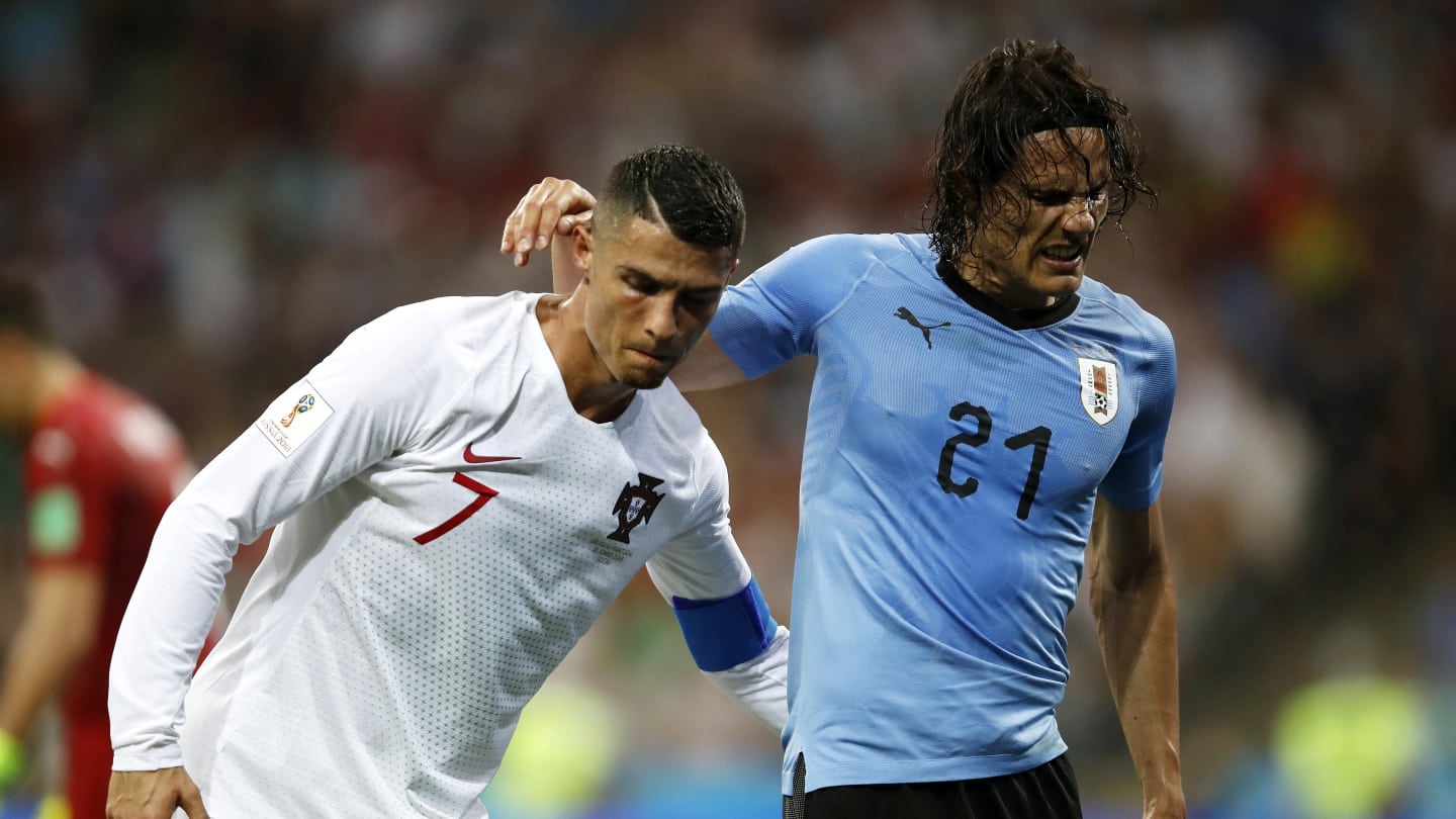 Piala Dunia 2018: Luis Suarez Harap-Harap Cemas Tunggu Kabar Baik dari Edinson Cavani