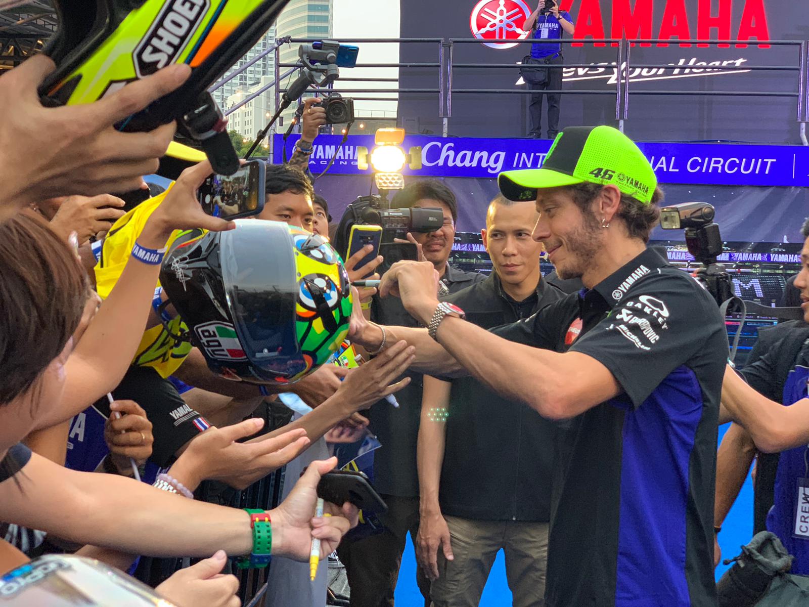 Punya Kenangan Manis, Rossi Incar Podium di MotoGP Thailand