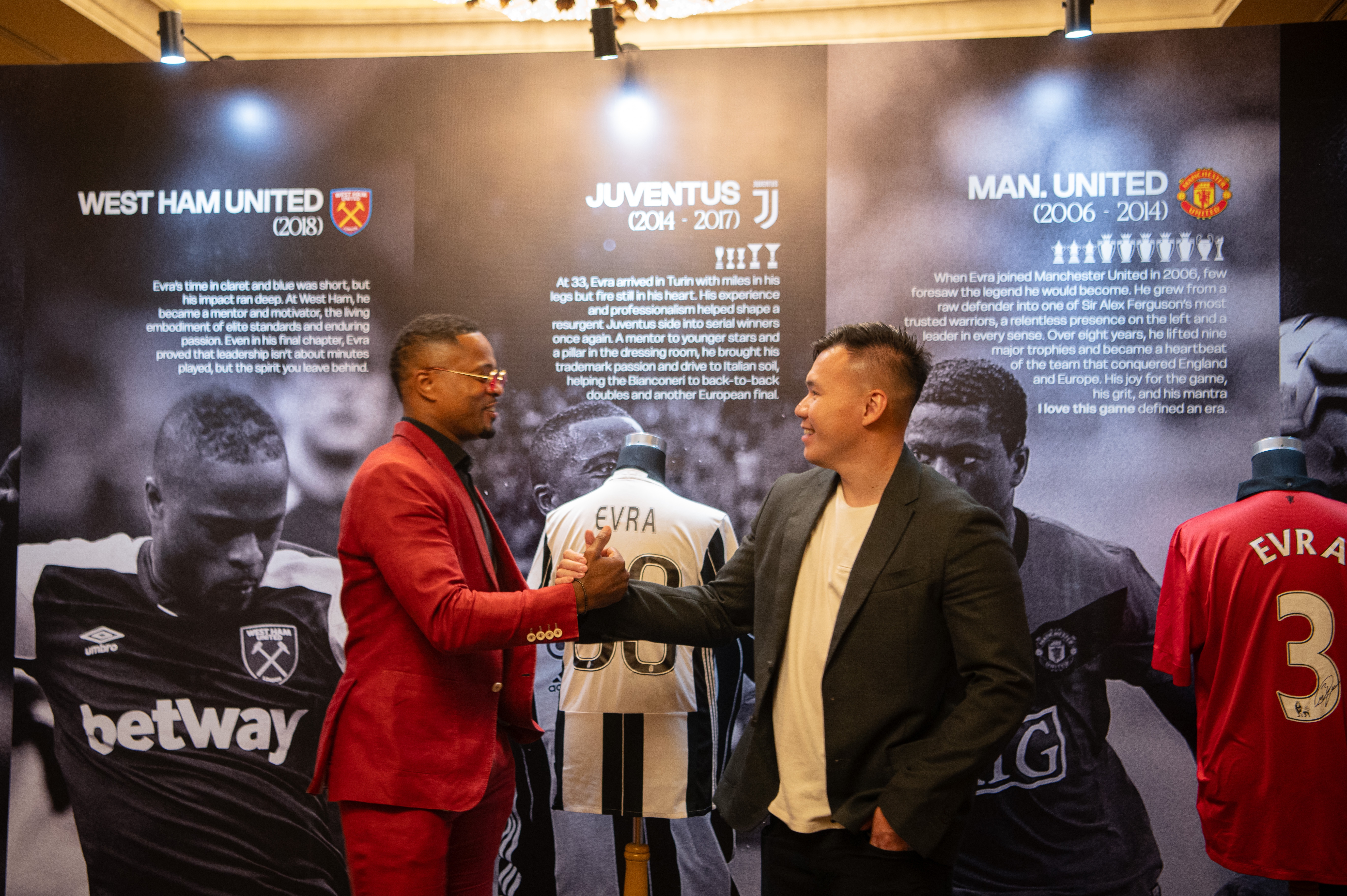 Patrice Evra Resmi Gabung Offside Corp, Babak Baru Pengembangan Sepak Bola Indonesia Dimulai