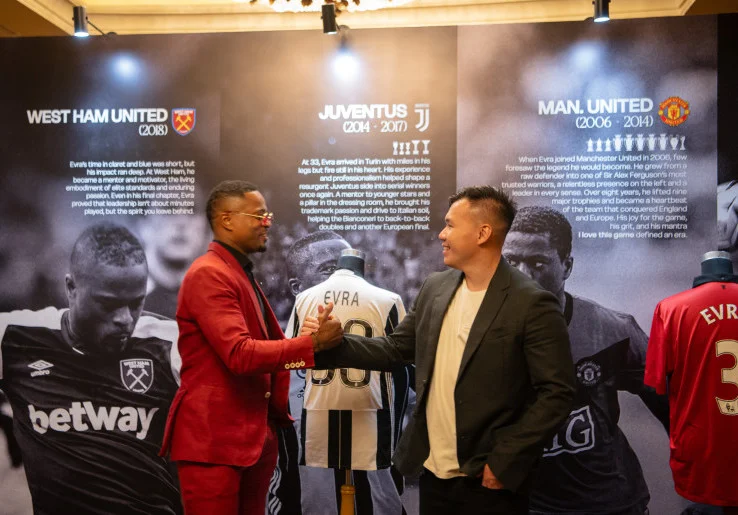 Patrice Evra Resmi Gabung Offside Corp, Babak Baru Pengembangan Sepak Bola Indonesia Dimulai