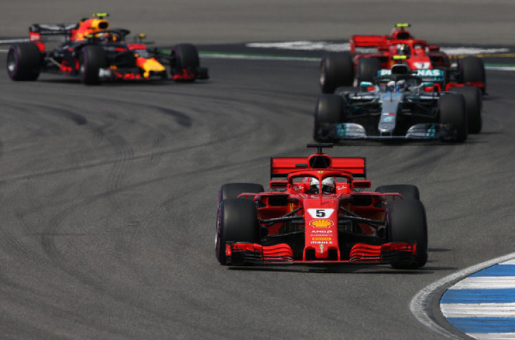 Mengenang Lomba GP Jerman 2018: Kutukan Hockenheim untuk Sebastian Vettel