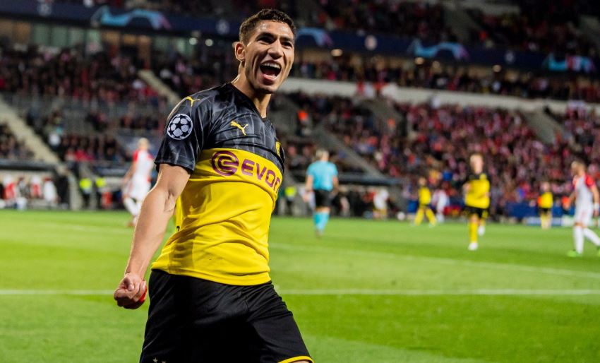 Produktivitas Gol Achraf Hakimi Lebih Baik dari Griezmann dan Ronaldo