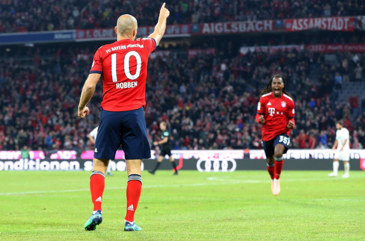 Arjen Robben Nilai Bayern Munchen Tak Pantas Menangi Bundesliga