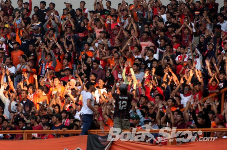 PP The Jakmania Minta Maaf Atas Kerumunan Suporter di Jakarta
