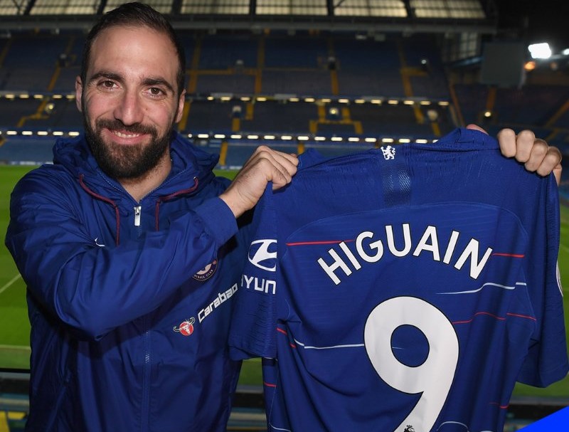 Gabung Chelsea, Gonzalo Higuain: Maurizio Sarri Pelatih Terbaik