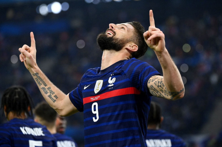 Hasil Pertandingan: Prancis Bekuk Pantai Gading, Mesir Lebih Dekat ke Piala Dunia