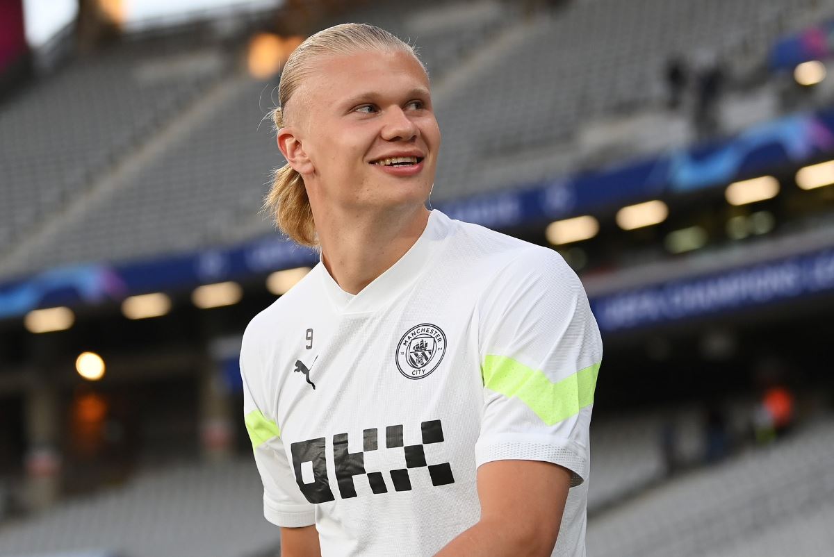 Manchester United Jadi Inspirasi Erling Haaland di Liga Champions