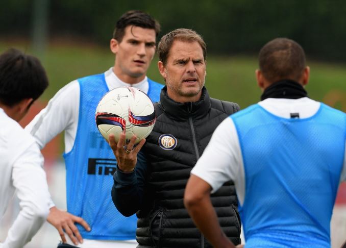 Frank de Boer Kuak Borok Skuat Inter Milan di Tahun 2016