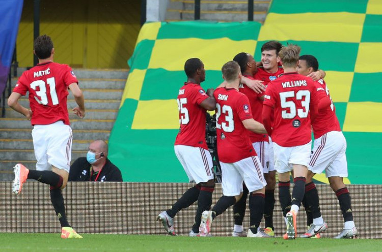 Norwich City 1-2 Man United: Lalui Babak Tambahan, Red Devils Lolos ke Semifinal Piala FA
