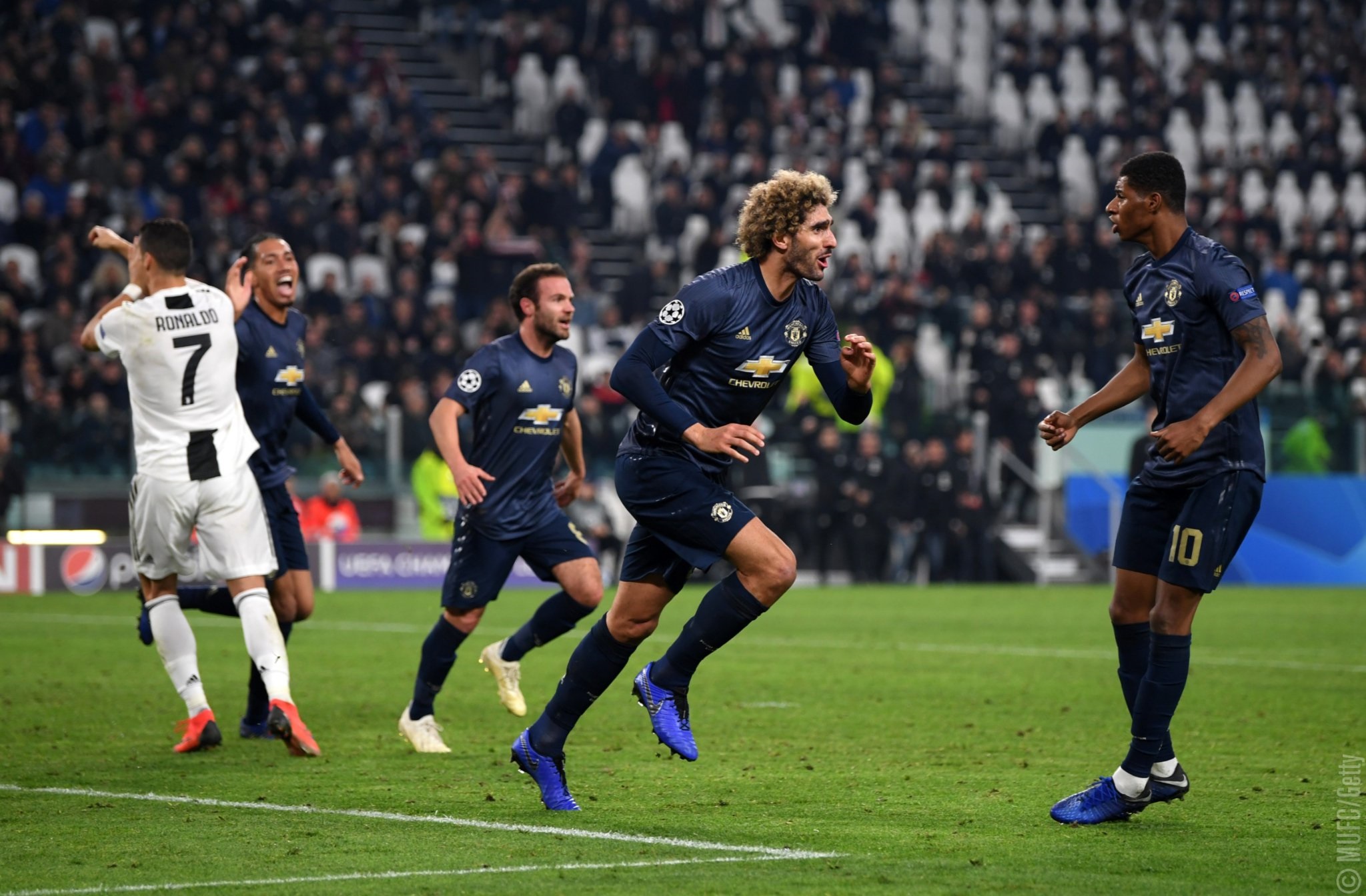 Juventus 1-2 Man United, Comeback Dramatis Setan Merah di Turin