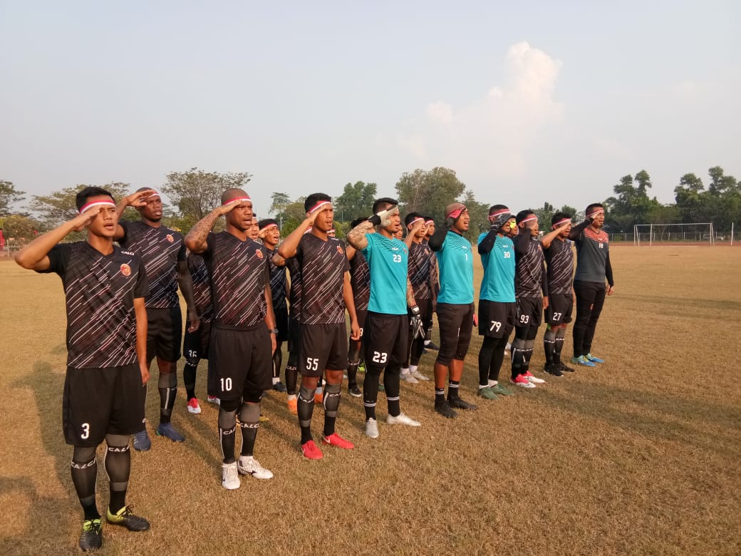 Liga 2: Cara Sriwijaya FC Rayakan HUT ke-74 RI
