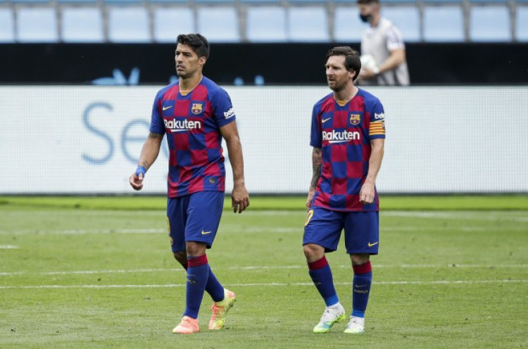 Respons Luis Suarez Lihat Lionel Messi Bela Dirinya Melawan Barcelona