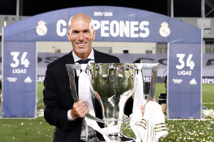 Keistimewaan Gelar LaLiga 2019-2020 di Mata Zinedine Zidane