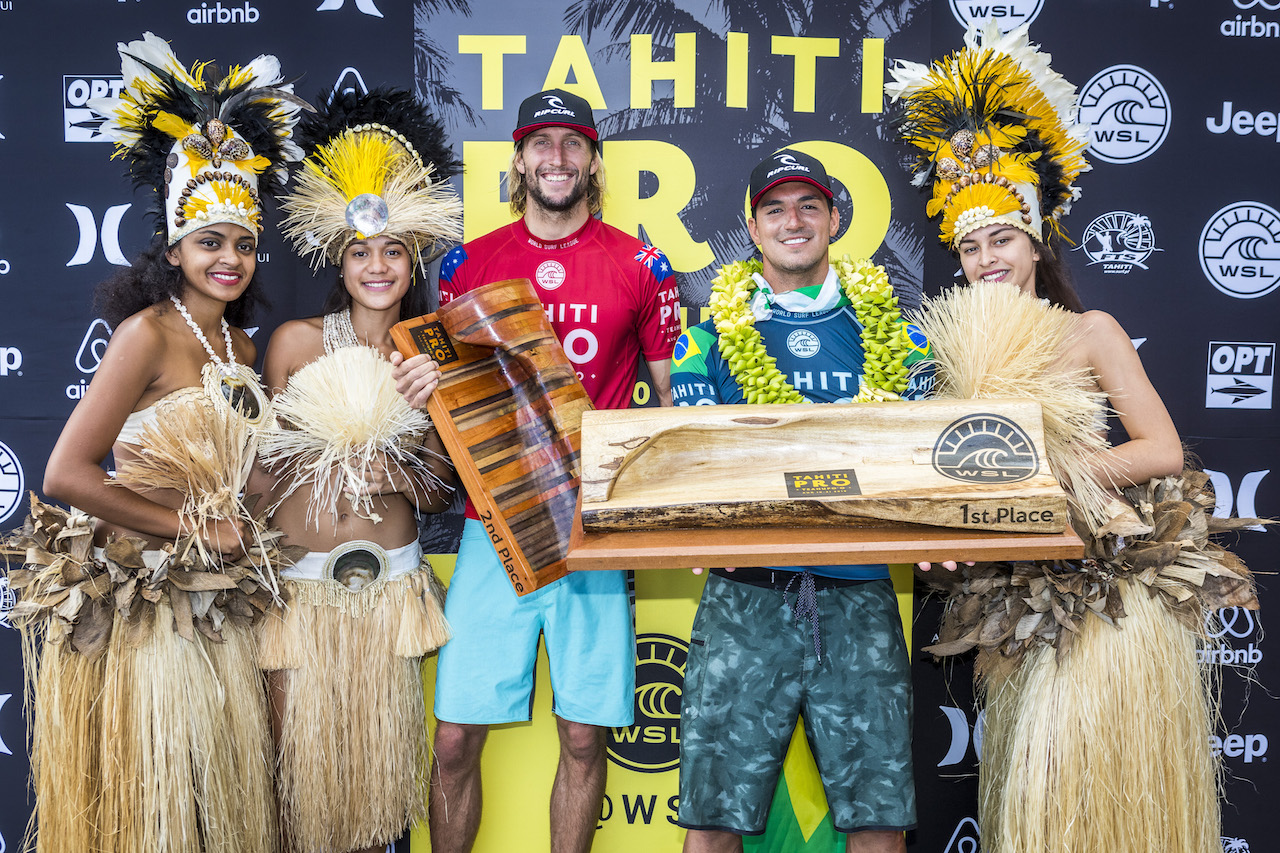 Gabriel Medina Jadi Jawara Tahiti Pro Teahupo'o 2018