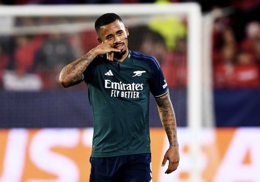 Arsenal Putus Catatan Memalukan, Gabriel Jesus Dipilih Jadi Pahlawan