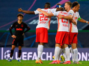 RB Leipzig 2-1 Atletico Madrid: Cerita Indah Die Roten Bullen Berlanjut di Liga Champions
