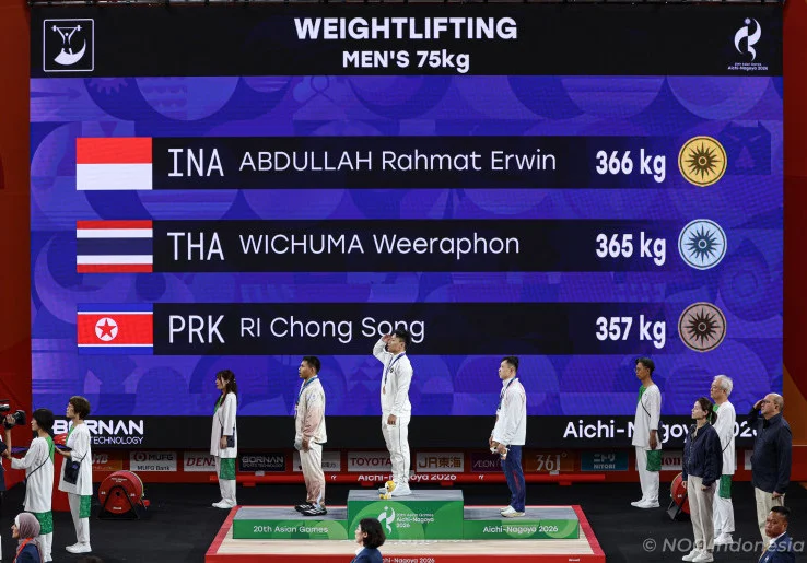 Update Klasemen Medali Asian Games 2026: Indonesia Koleksi 2 Emas, Naik ke Peringkat 14