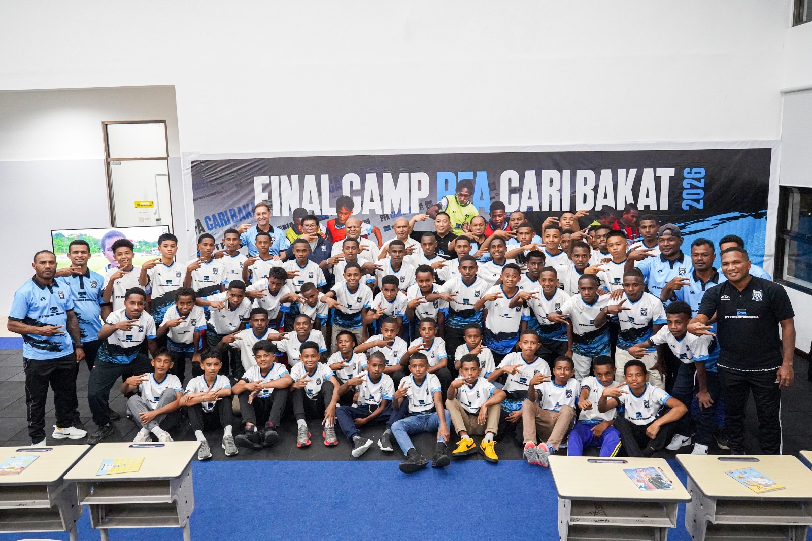 25 Talenta Muda Terpilih sebagai Papua Football Academy Batch 5