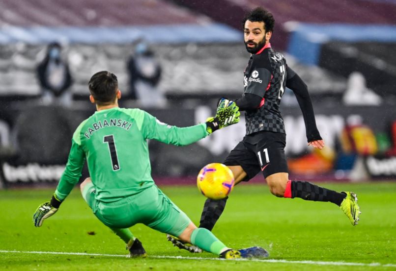 West Ham 1-3 Liverpool: Mo Salah Kejar Rekor Ian Rush