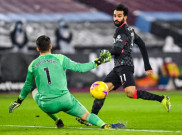 West Ham 1-3 Liverpool: Mo Salah Kejar Rekor Ian Rush