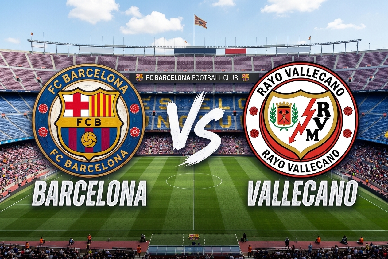 Prediksi Skor dan Link Streaming Barcelona vs Rayo Vallecano: Misi Blaugrana Jaga Catatan Sempurna